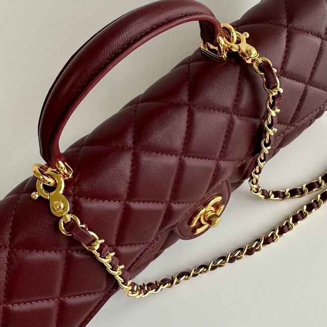 Chanel Clutch with chain Sheepskin AP5280 Burgundy Chanel Clutch with chain Sheepskin AP5280 Burgundy
