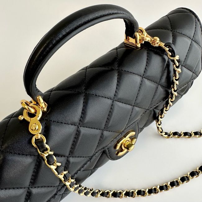 Chanel Clutch with chain Sheepskin AP5280 black Chanel Clutch with chain Sheepskin AP5280 black