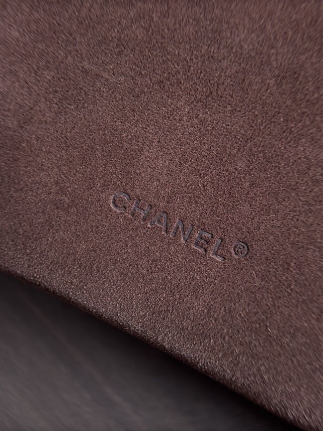 Chanel Large Vanity with chain AP5347 dark brown