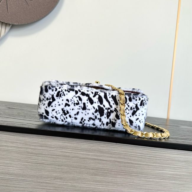 Chanel MINI FLAP BAG AS1116 white & Black
