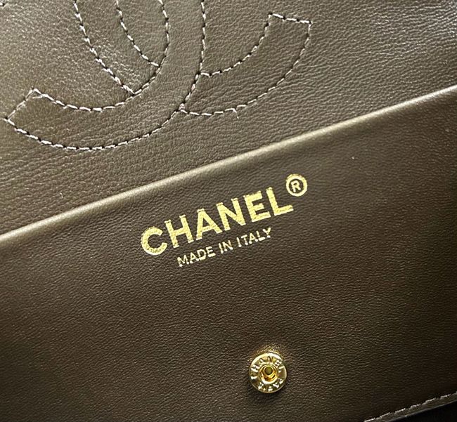 Chanel Suede Calfskin Shoulder Bag AS6627 brown