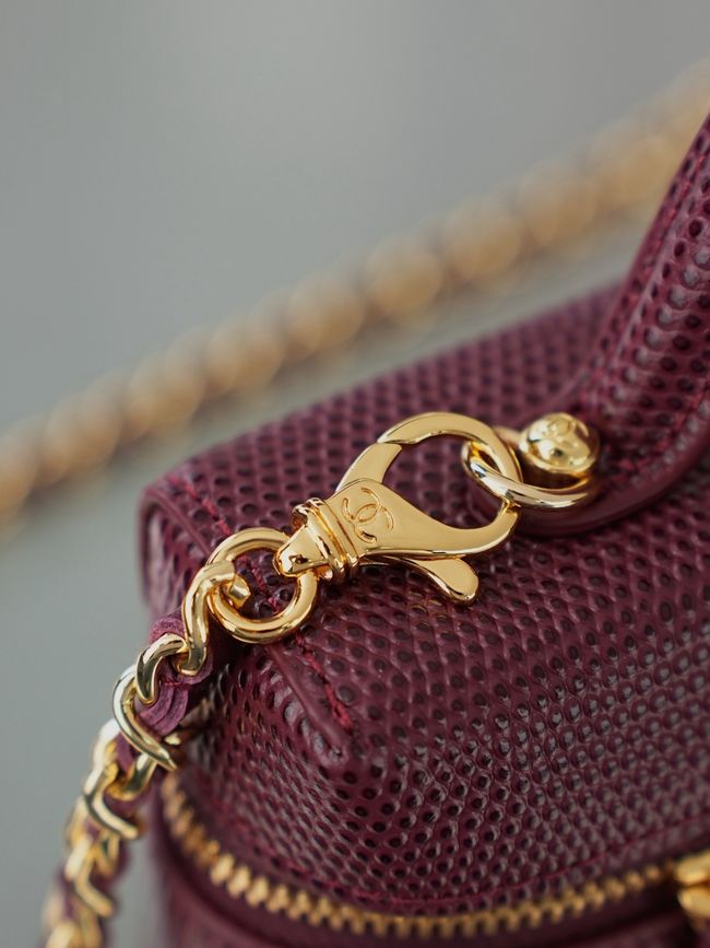 Chanel Vanity with Chain AP5195 Burgundy Chanel Vanity with Chain AP5195 Burgundy