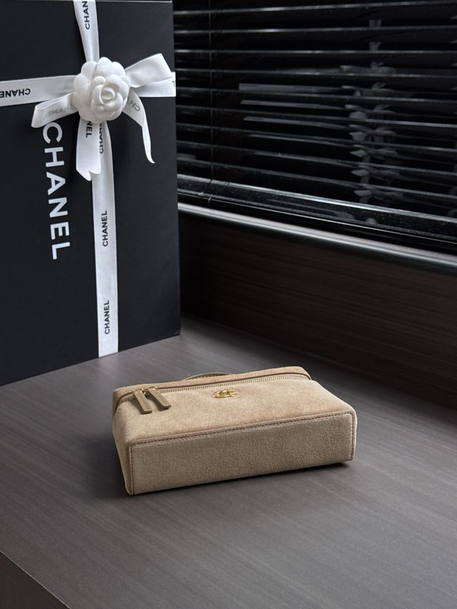 Chanel Vanity with chain AP5346 Dark Beige Chanel Vanity with chain AP5346 Dark Beige