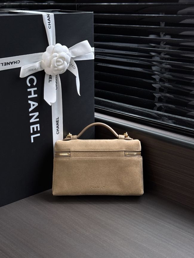 Chanel Vanity with chain AP5346 Dark Beige Chanel Vanity with chain AP5346 Dark Beige