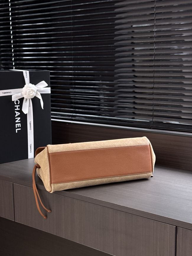 Chanel Shopping Bag AS6428 Dark Beige & camel Chanel Shopping Bag AS6428 Dark Beige & camel