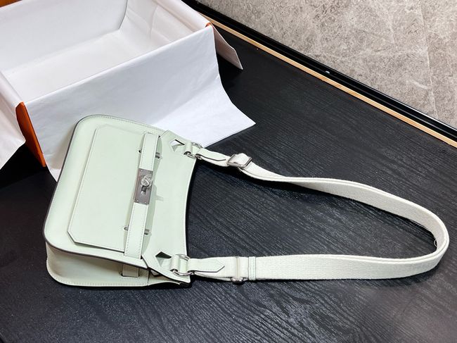Hermes Jypsiere mini shoulder bag H088004 light green Hermes Jypsiere mini shoulder bag H088004 light green