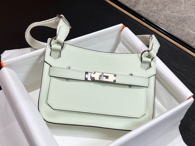 Hermes Jypsiere mini shoulder bag H088004 light green Hermes Jypsiere mini shoulder bag H088004 light green