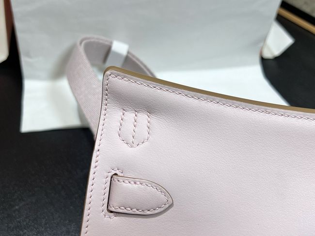 Hermes Jypsiere mini shoulder bag H088004 light pink Hermes Jypsiere mini shoulder bag H088004 light pink