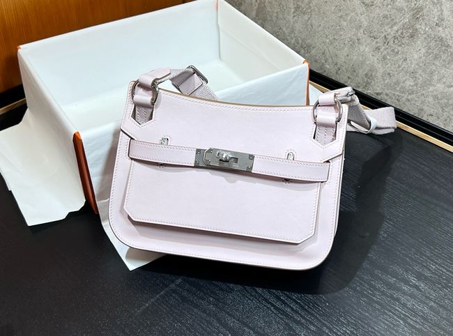 Hermes Jypsiere mini shoulder bag H088004 light pink Hermes Jypsiere mini shoulder bag H088004 light pink
