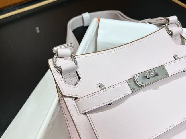 Hermes Jypsiere mini shoulder bag H088004 light pink Hermes Jypsiere mini shoulder bag H088004 light pink