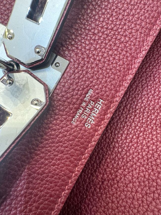 Hermes kelly messenger bag H08801 Wine Hermes kelly messenger bag H08801 Wine