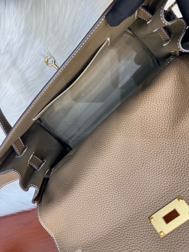 Hermes kelly messenger bag H08801 bark color Hermes kelly messenger bag H08801 bark color