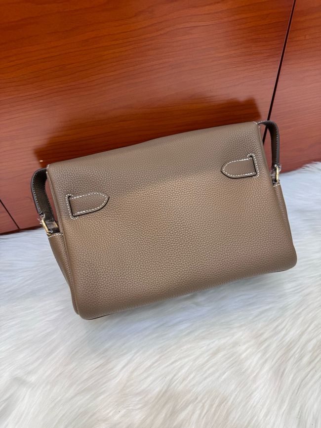 Hermes kelly messenger bag H08801 bark color Hermes kelly messenger bag H08801 bark color