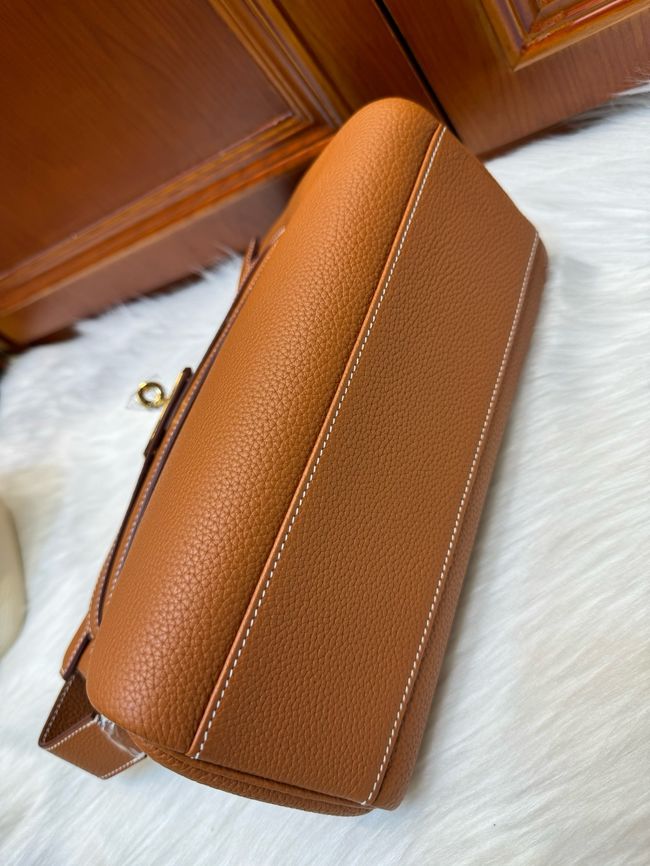 Hermes kelly messenger bag H08801 golden brown Hermes kelly messenger bag H08801 golden brown
