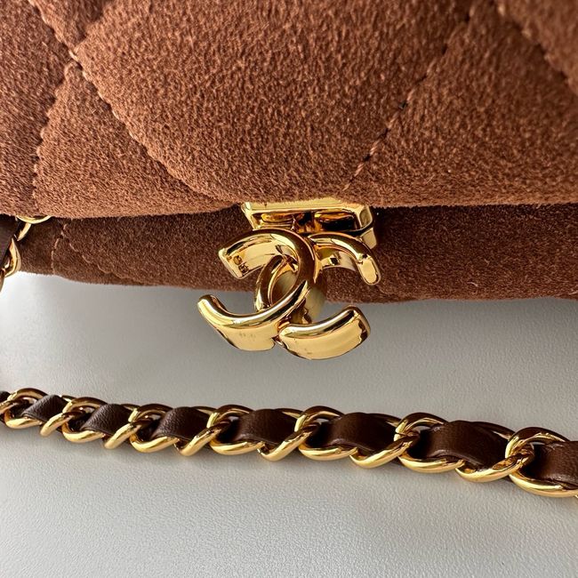 Chanel Clutch with chain AP5252  Brown