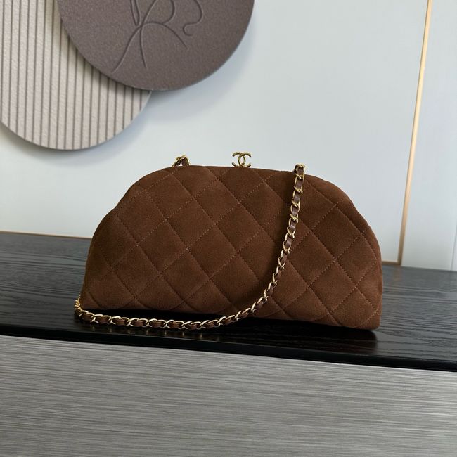 Chanel Clutch with chain AP5252  Brown