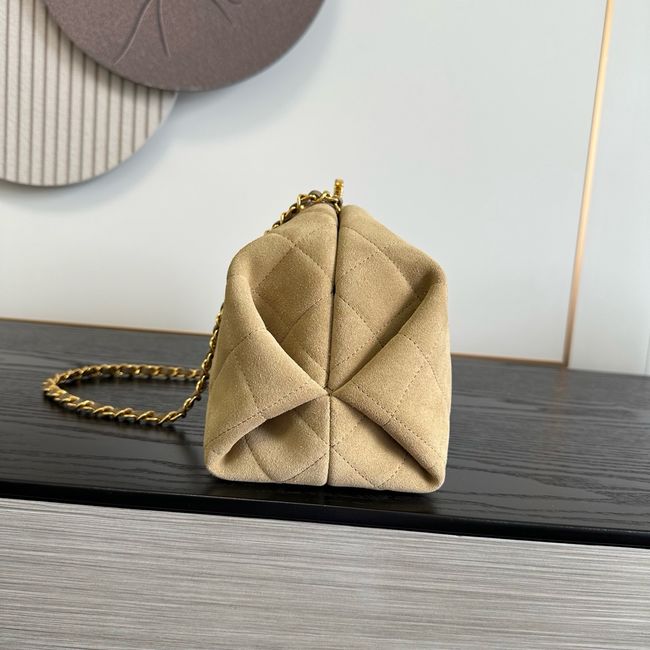 Chanel Clutch with chain AP5252 Dark Beige Chanel Clutch with chain AP5252 Dark Beige