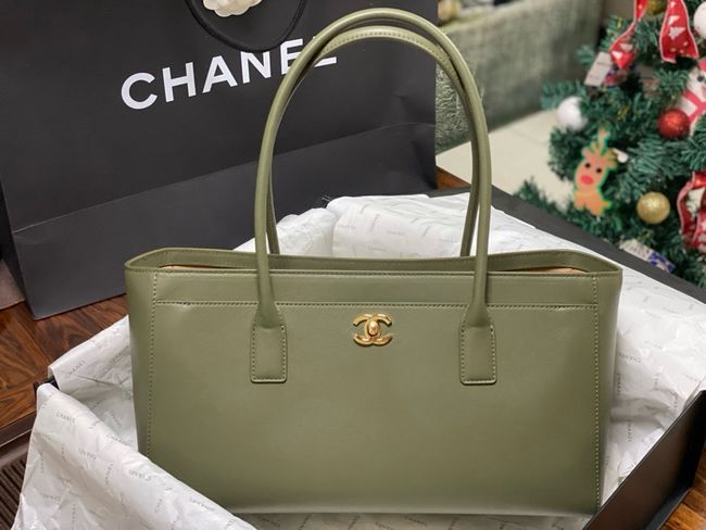 Chanel Small Shopping Bag AS6243 Khaki