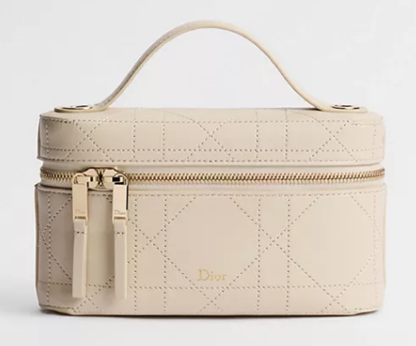 Dior Trianon Soft Vanity Mini Bag Flat Macrocannage Lambskin S4613OS Craie Dior Trianon Soft Vanity Mini Bag Flat Macrocannage Lambskin S4613OS Craie