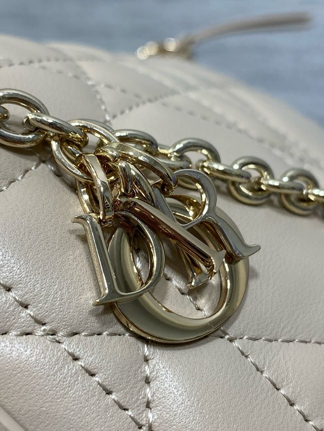 Diorling Mini Bag Macrocannage Lambskin S2613OU Fraise Diorling Mini Bag Macrocannage Lambskin S2613OU Fraise