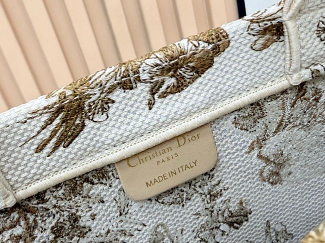 Large Dior Book Tote Cannage Embroidery M1349OEQ-1
