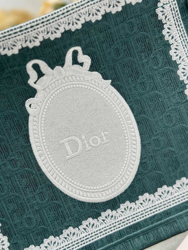 Small Dior Book Tote with Strap Embroidered M1404OE-4 Small Dior Book Tote with Strap Embroidered M1404OE-4