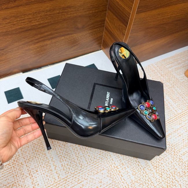 Saint Laurent slingback pumps 10.5CM 64257-4