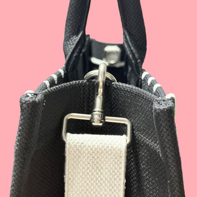 Large Dior Book Tote Cannage Embroidery M1349OEQ-11
