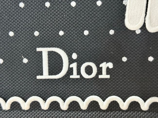 Large Dior Book Tote Cannage Embroidery M1349OEQ-11