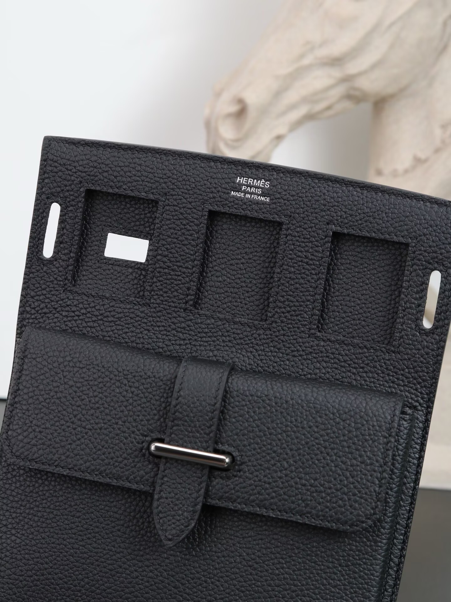 Hermes HAC A DOS Original Togo Leather Chest Bag H60321 Black Hermes HAC A DOS Original Togo Leather Chest Bag H60321 Black