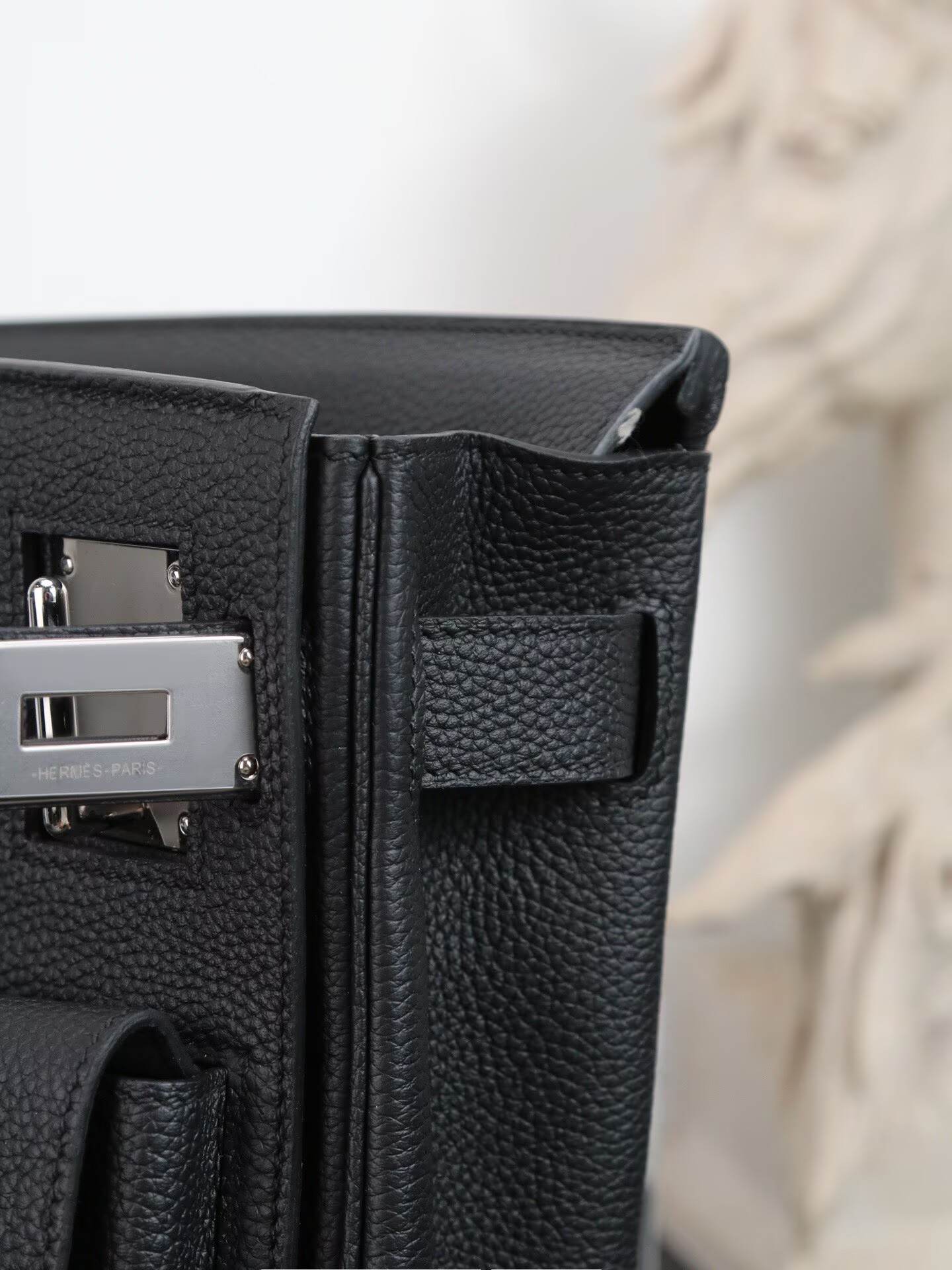 Hermes HAC A DOS Original Togo Leather Chest Bag H60321 Black Hermes HAC A DOS Original Togo Leather Chest Bag H60321 Black