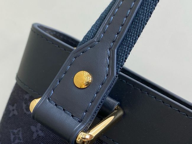 Louis Vuitton New Season UPTOWN TOTE Bag M92684 dark blue Louis Vuitton New Season UPTOWN TOTE Bag M92684 dark blue