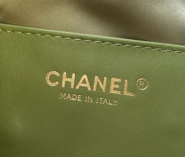 CHANEL 25 Mini Handbag AS5631 green CHANEL 25 Mini Handbag AS5631 green