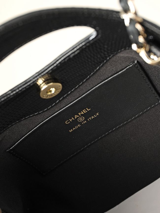 CHANEL 31 Mini Shopping Bag AS3656 black