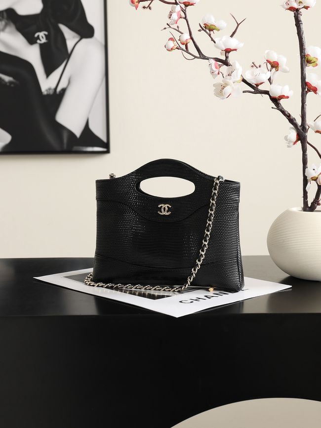 CHANEL 31 Mini Shopping Bag AS3656 black
