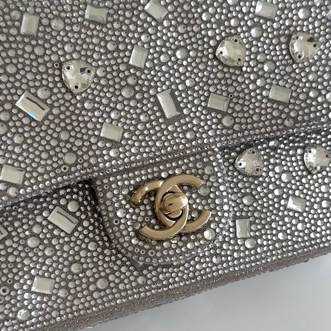 CHANEL Evening Bag AS4297 Silvery CHANEL Evening Bag AS4297 Silvery