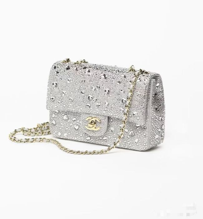 CHANEL Evening Bag AS4297 Silvery CHANEL Evening Bag AS4297 Silvery