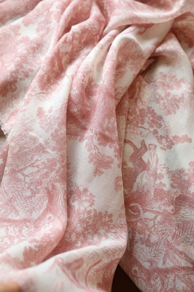 Dior Shawl Wool Silk and Cotton KY196