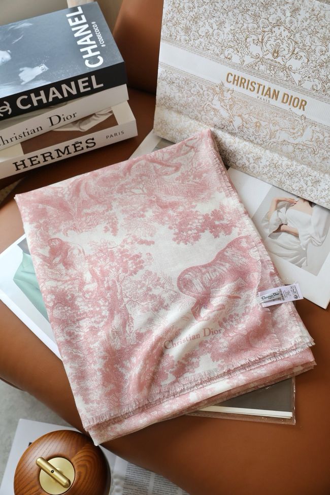 Dior Shawl Wool Silk and Cotton KY196