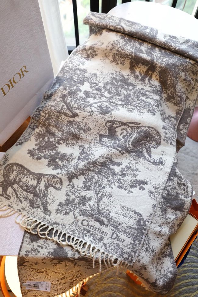 Dior cashmere scarf KY198-3 Dior cashmere scarf KY198-3