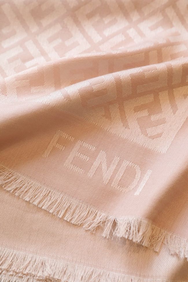 Fendi Shawl Wool Silk and Cotton 06388-1 Fendi Shawl Wool Silk and Cotton 06388-1