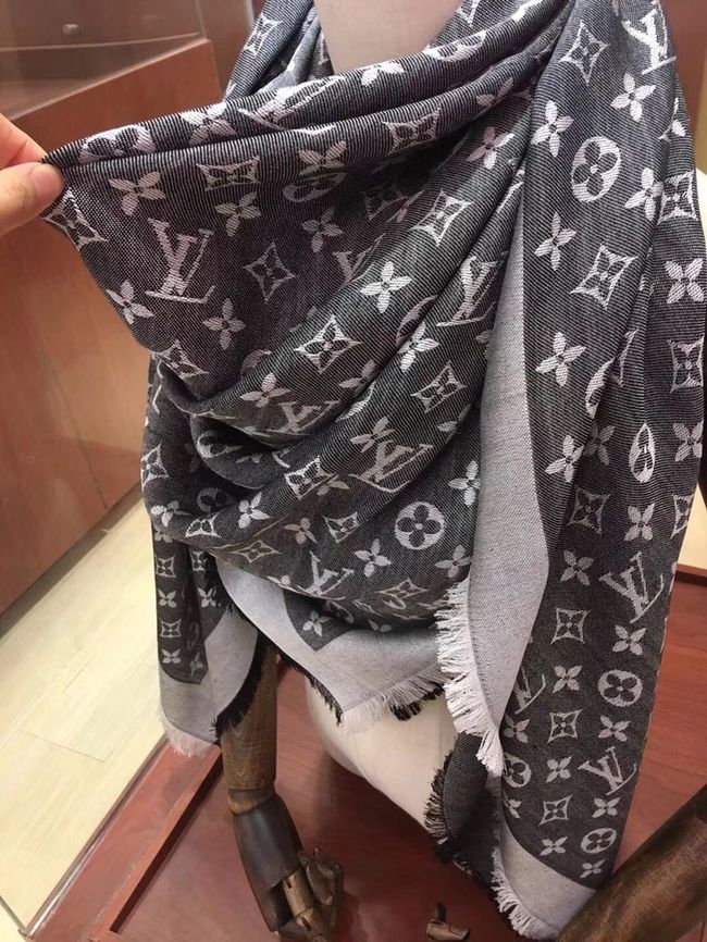 Louis Vuitton Monogram Shine Shawl M98772-3 Louis Vuitton Monogram Shine Shawl M98772-3