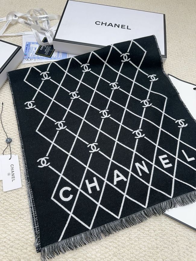 Chanel cashmere scarf B25978-1 Chanel cashmere scarf B25978-1