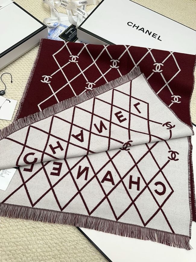Chanel cashmere scarf B25978-2