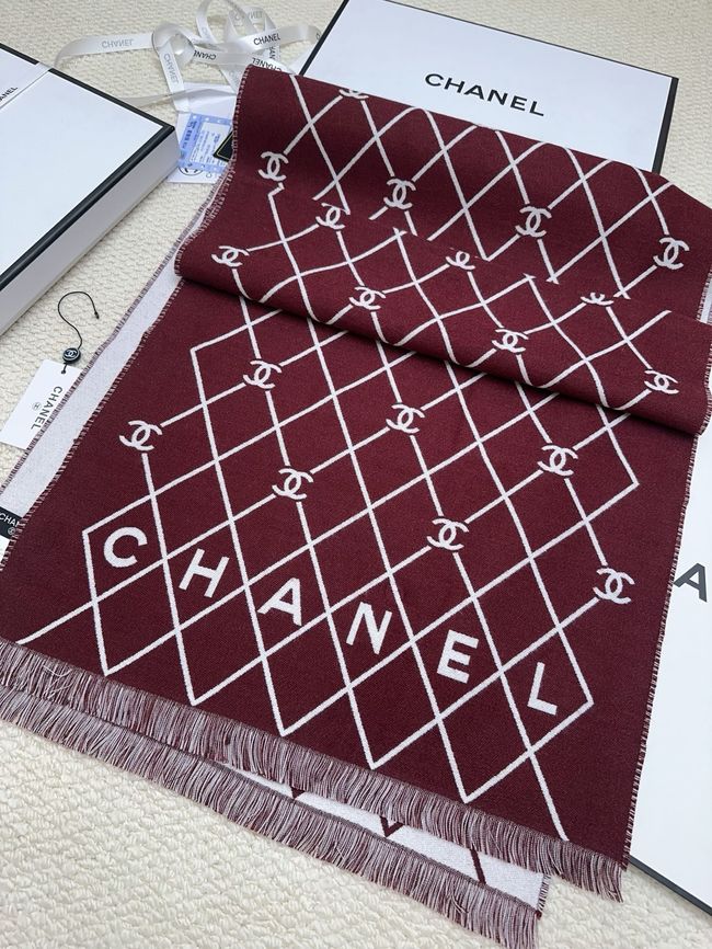 Chanel cashmere scarf B25978-2
