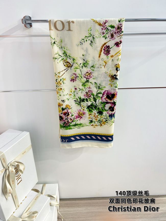 Dior cashmere Shawl KY204-1 Dior cashmere Shawl KY204-1