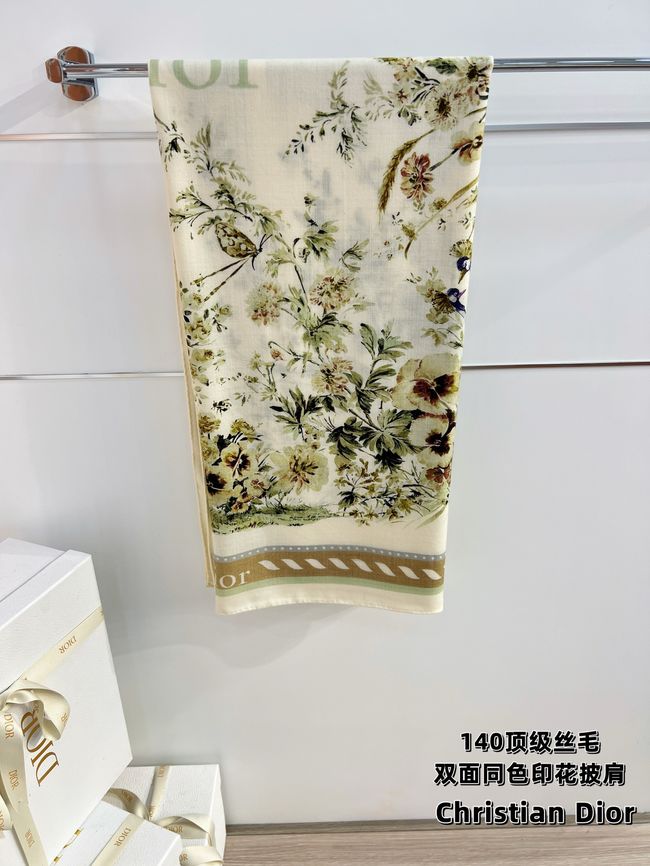 Dior cashmere Shawl KY204-2 Dior cashmere Shawl KY204-2