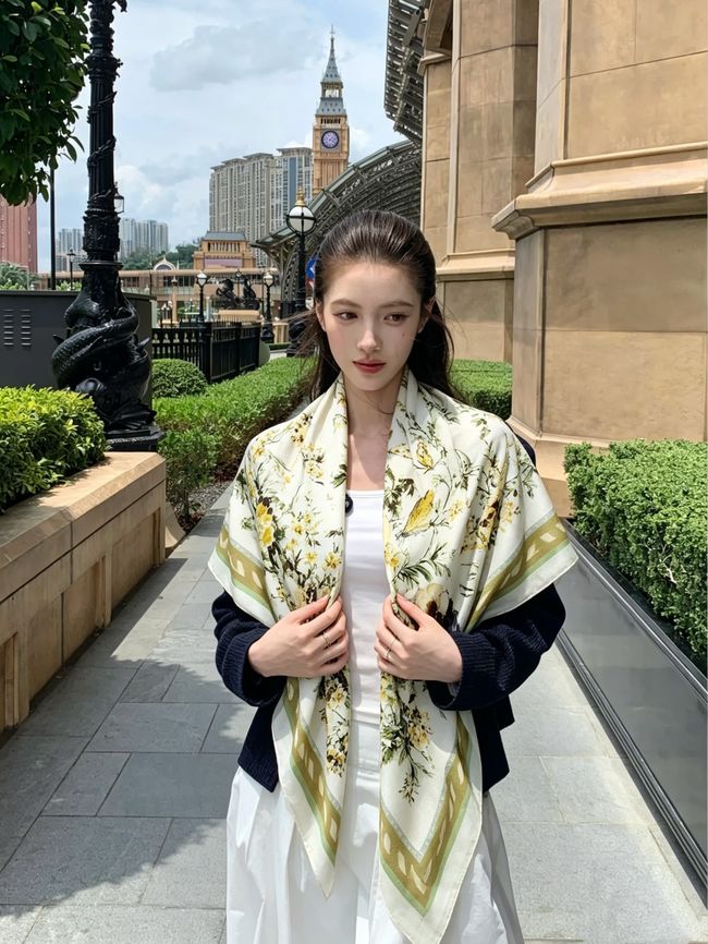 Dior cashmere Shawl KY204-2