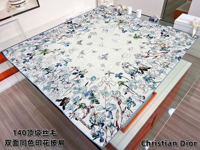 Dior cashmere Shawl KY204-3 Dior cashmere Shawl KY204-3