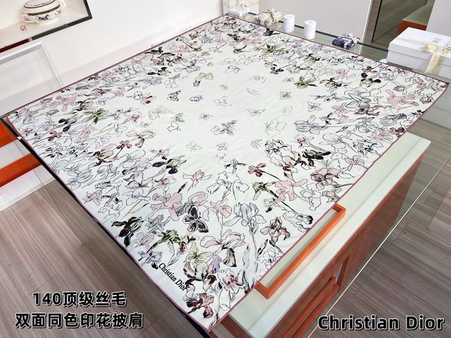 Dior cashmere Shawl KY204-4 Dior cashmere Shawl KY204-4